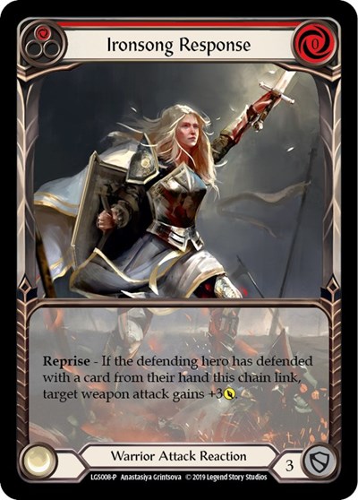 Ironsong Response (Red) - LGS008