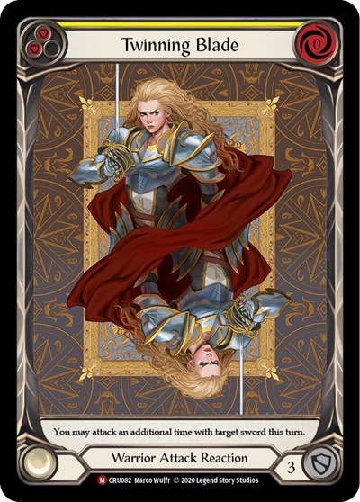 Twinning Blade (Extended Art) - FAB card
