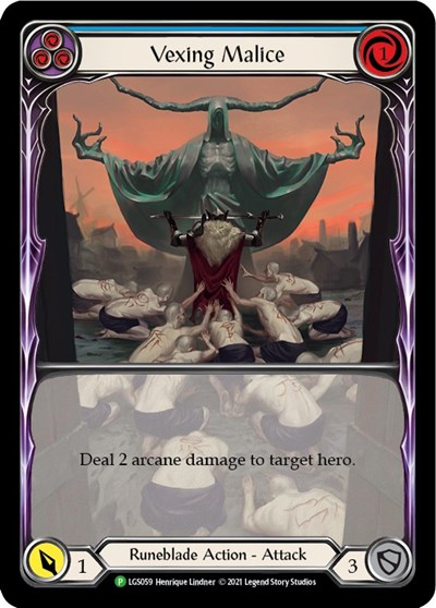 Vexing Malice (Blue) (Extended Art) - LGS059
