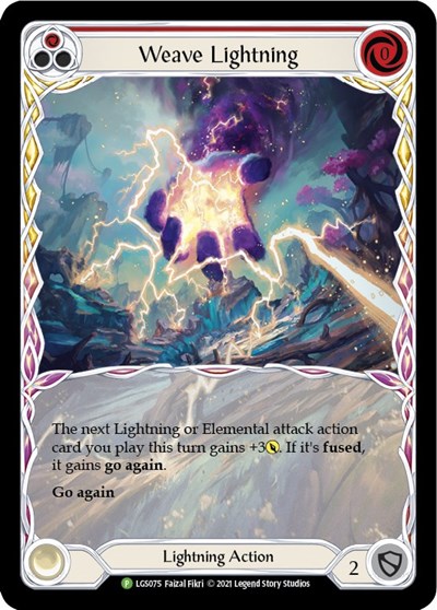 Weave Lightning (Red) - LGS075