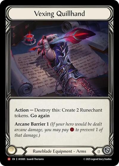 Vexing Quillhand