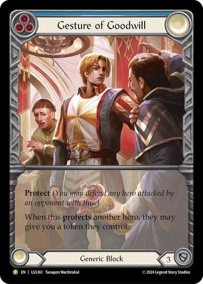 Gesture of Goodwill - LGS361