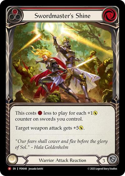 Swordmaster's Shine (Red)
