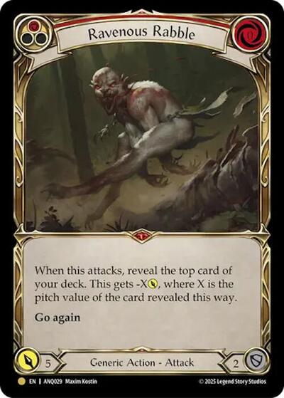 Ravenous Rabble (Red) (ANQ029)