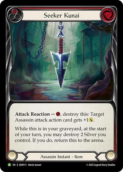 Seeker Kunai (Red)