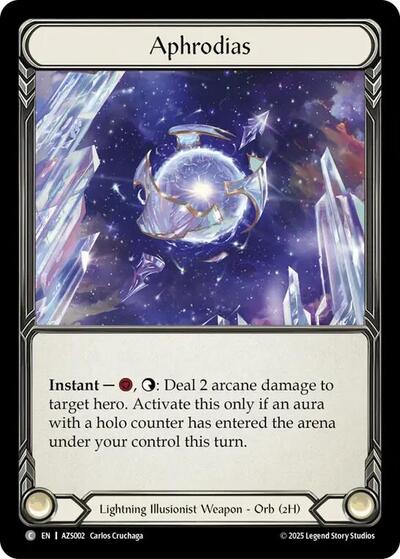 Aphrodias - Armory Deck: Zyggy FAB spoiler