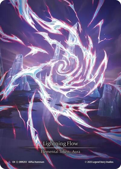 Lightning Flow (C) - Omens of the Third Age FAB spoiler