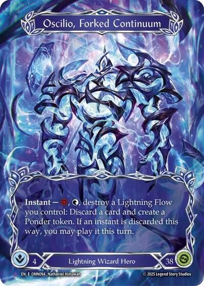 Oscilio, Forked Continuum (Marvel) - Omens of the Third Age FAB spoiler