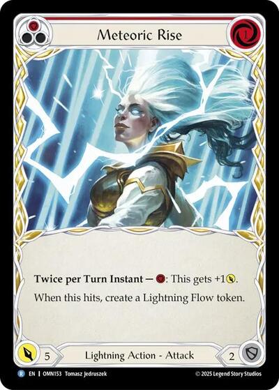 Meteoric Rise - Omens of the Third Age FAB spoiler