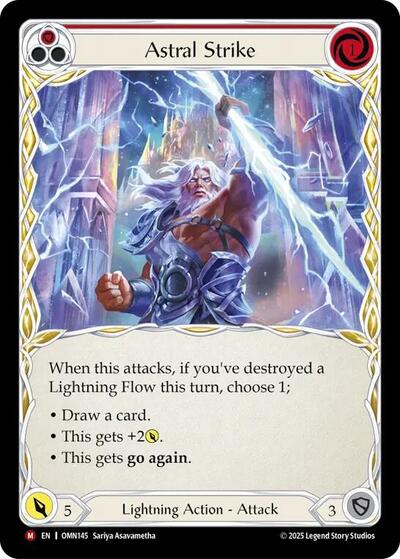 Astral Strike - Omens of the Third Age FAB spoiler