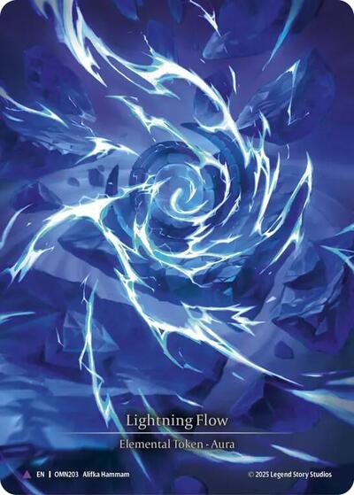 Lightning Flow (B) - Omens of the Third Age FAB spoiler