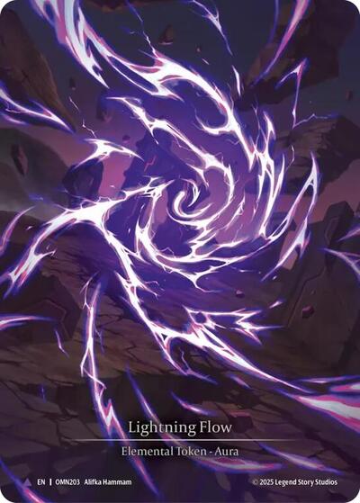 Lightning Flow (A) - Omens of the Third Age FAB spoiler