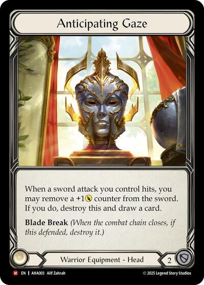 Anticipating Gaze - Armory Deck Origins: Hala FAB spoiler