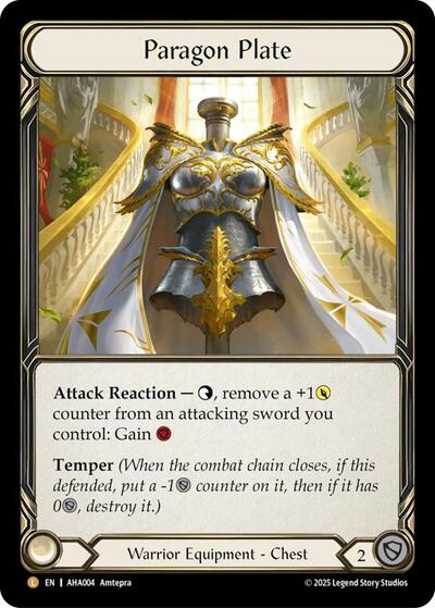 Paragon Plate - Armory Deck Origins: Hala FAB spoiler