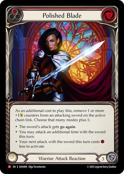 Polished Blade (Red) - Armory Deck Origins: Hala FAB spoiler