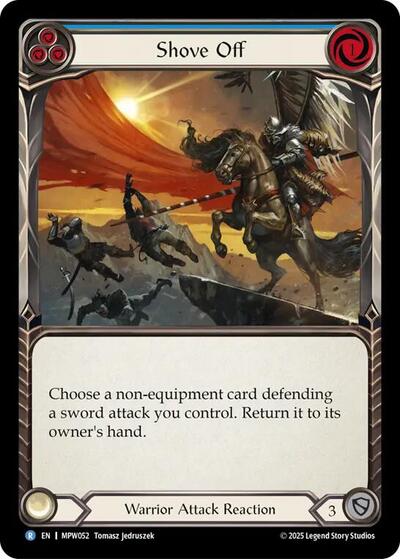 Shove Off - Mastery Pack Warrior FAB spoiler