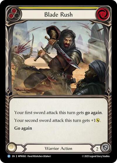 Blade Rush - Mastery Pack Warrior FAB spoiler