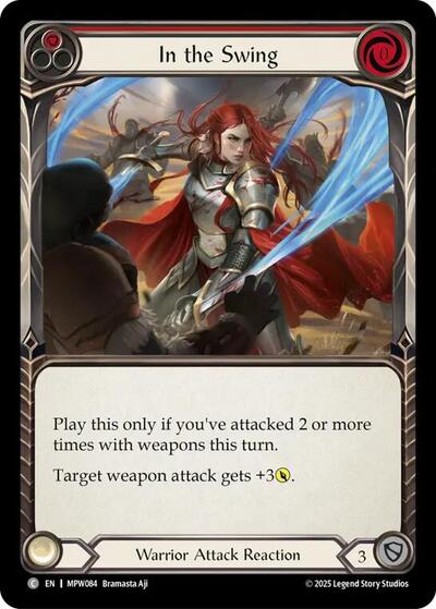 In the Swing - Mastery Pack Warrior FAB spoiler