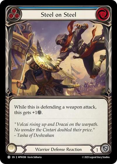 Steel on Steel (Yellow) - Mastery Pack Warrior FAB spoiler