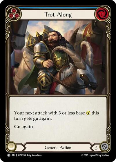 Trot Along - Mastery Pack Warrior FAB spoiler