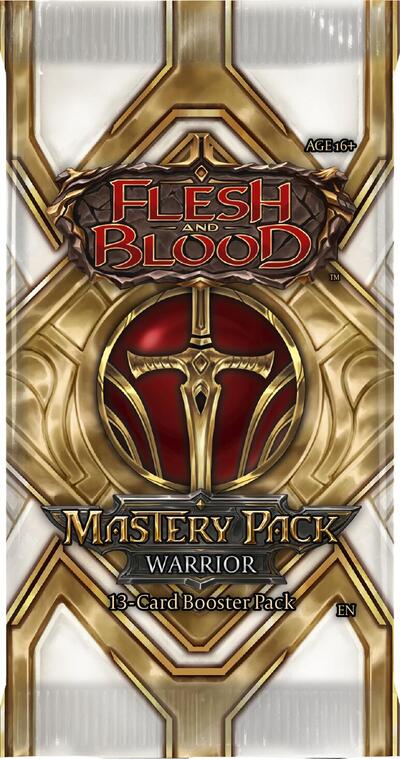 Mastery Pack Warrior Booster Pack - Mastery Pack Warrior FAB spoiler