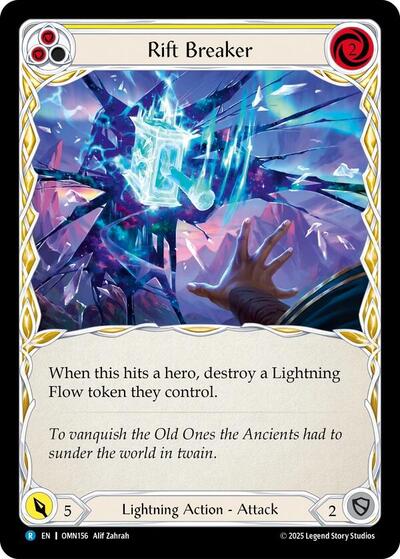 Rift Breaker (Yellow) - Omens of the Third Age FAB spoiler