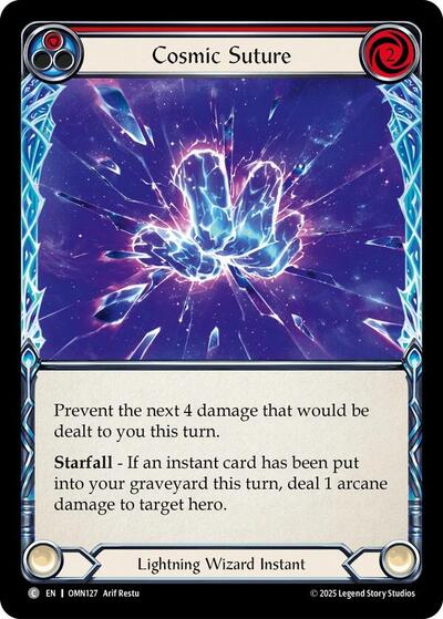 Cosmic Suture (Red) - Omens of the Third Age FAB spoiler