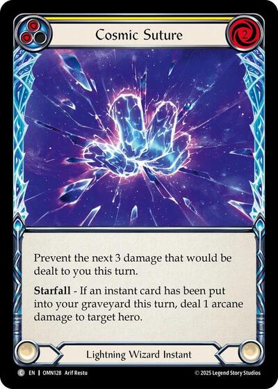 Cosmic Suture (Yellow) - Omens of the Third Age FAB spoiler