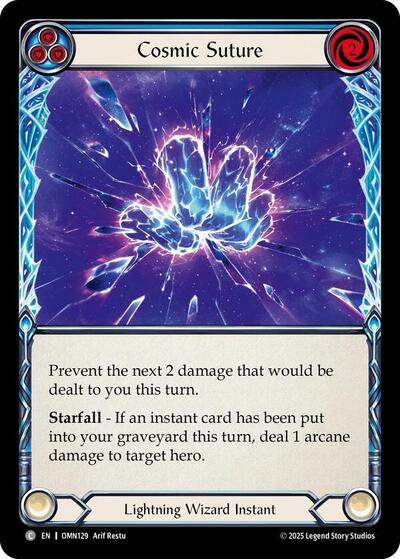 Cosmic Suture (Blue) - Omens of the Third Age FAB spoiler