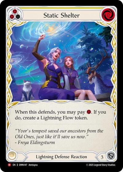 Static Shelter - Omens of the Third Age FAB spoiler