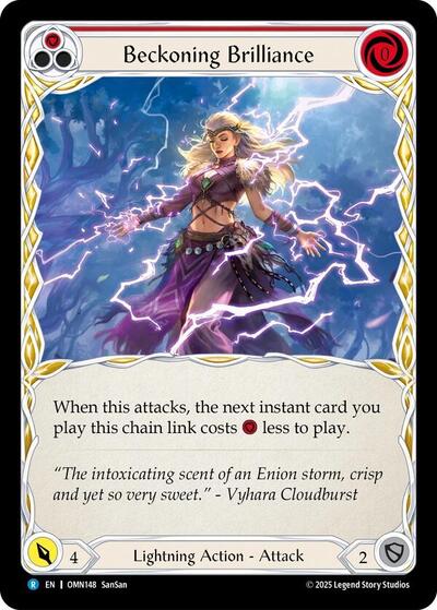 Beckoning Brilliance - Omens of the Third Age FAB spoiler
