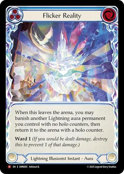 Flicker Reality - Omens of the Third Age FAB spoiler