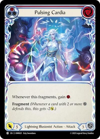 Pulsing Cardia (Red) - Omens of the Third Age FAB spoiler