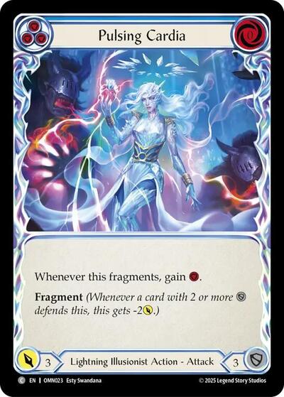Pulsing Cardia (Blue) - Omens of the Third Age FAB spoiler