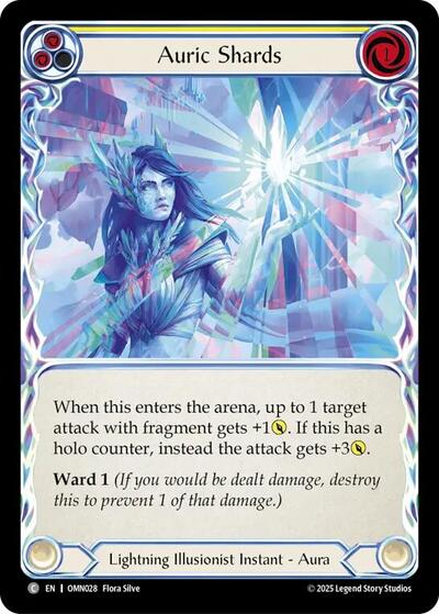 Auric Shards (Yellow) - Omens of the Third Age FAB spoiler