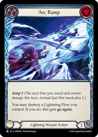 Arc Ramp (Blue) - Omens of the Third Age FAB spoiler