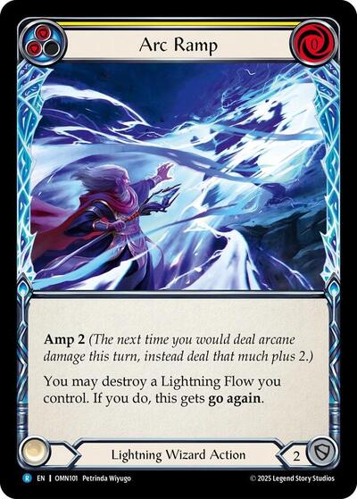 Arc Ramp (Yellow) - Omens of the Third Age FAB spoiler