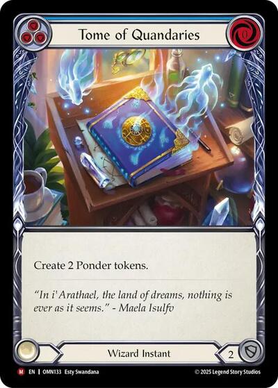 Tome of Quandaries - Omens of the Third Age FAB spoiler