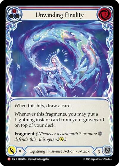 Unwinding Finality - Omens of the Third Age FAB spoiler