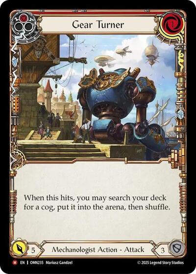 Gear Turner - Omens of the Third Age FAB spoiler