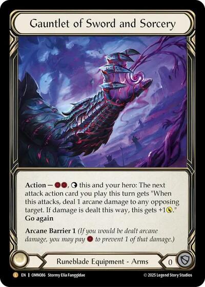 Gauntlet of Sword and Sorcery - Omens of the Third Age FAB spoiler