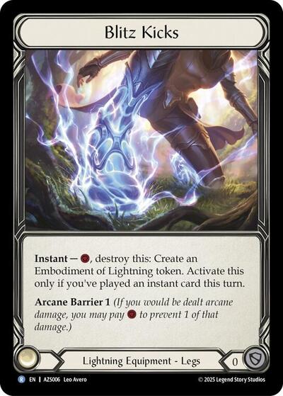 Blitz Kicks - Armory Deck: Zyggy FAB spoiler