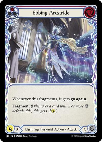 Ebbing Arcstride (Red) - Armory Deck: Zyggy FAB spoiler