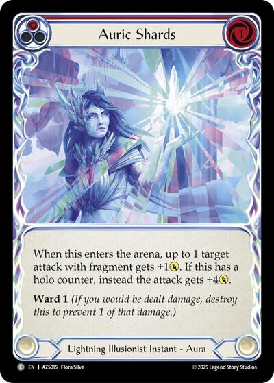 Auric Shards (Red) - Armory Deck: Zyggy FAB spoiler