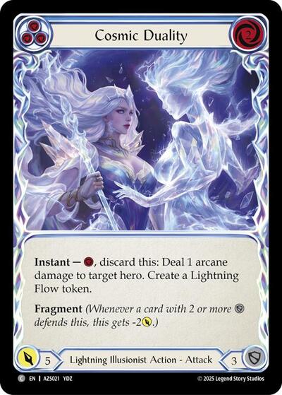 Cosmic Duality (Blue) - Armory Deck: Zyggy FAB spoiler