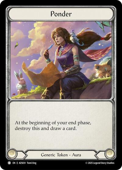 Ponder - Armory Deck: Zyggy FAB spoiler