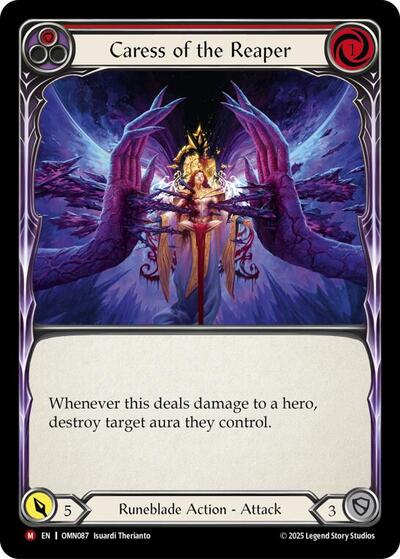 Caress of the Reaper - Omens of the Third Age FAB spoiler