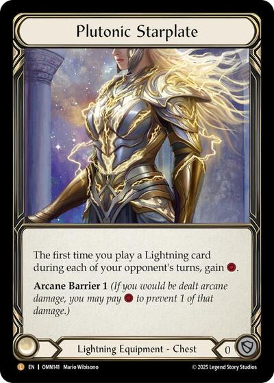 Plutonic Starplate - Omens of the Third Age FAB spoiler
