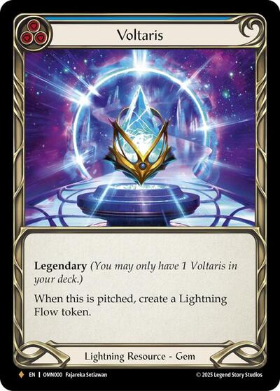 Voltaris (Blue) - Omens of the Third Age FAB spoiler