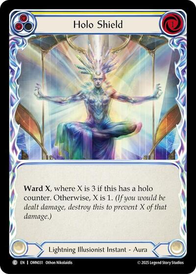 Holo Shield (Yellow) - Omens of the Third Age FAB spoiler